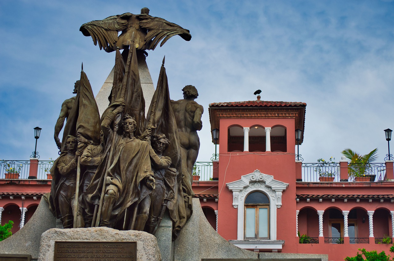 Statue in Old Town Panama