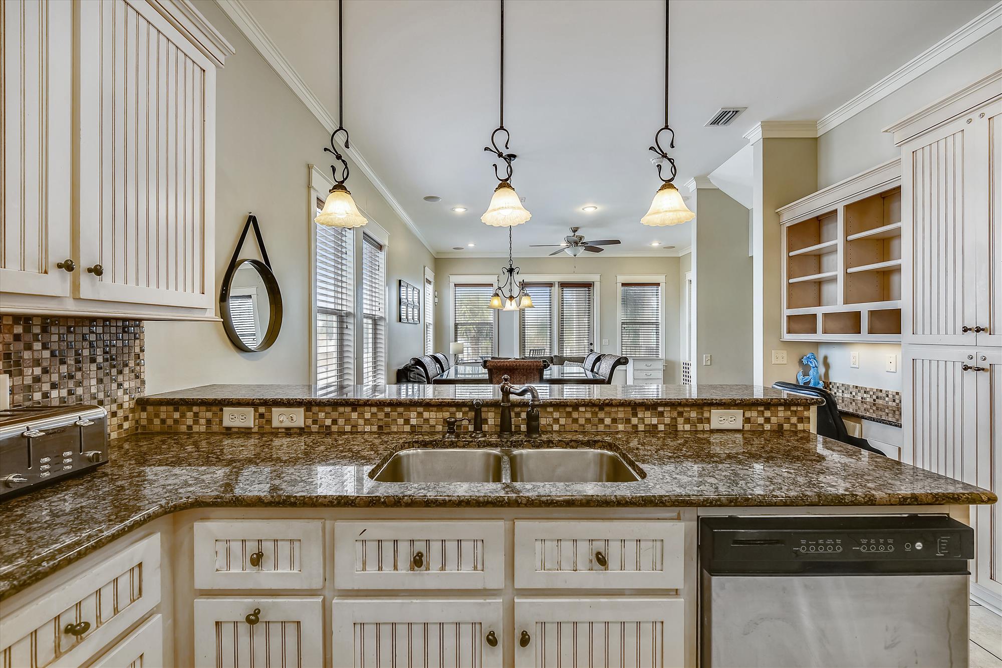 Kitchen of an Airbnb Panama City Beach